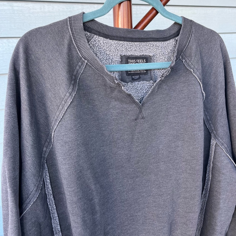 American Eagle Lived In Crew Neck Sweatshirt